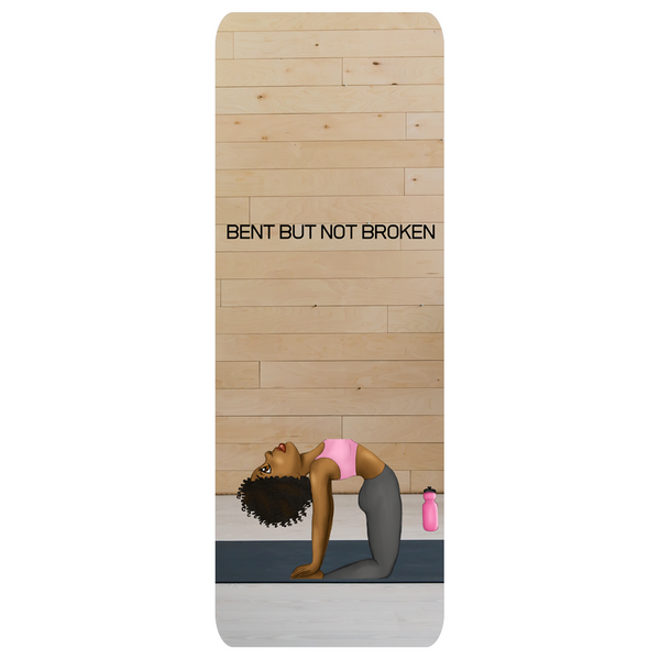 Bent Not Broken Yoga Mat - God Is Love Apparel