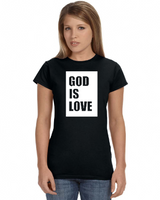 God is Love  Short Sleeved Tee - God Is Love Apparel